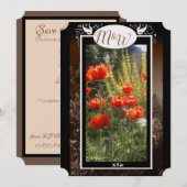 Monogram Save The Date (Vorne/Hinten)