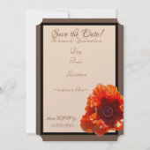 Monogram Save The Date (Rückseite)