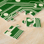 Monogram-Schaltkreis Hauptplatine Elektronik-Chip  Puzzle (Seite)