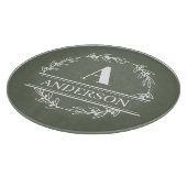 Monogram schneidebrett (Ecke)