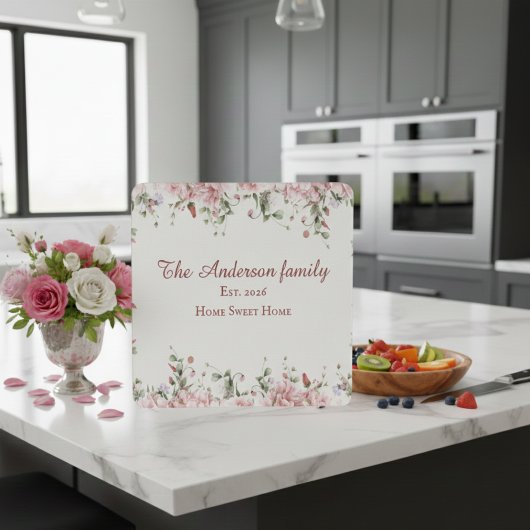 Monogram Schneidebrett