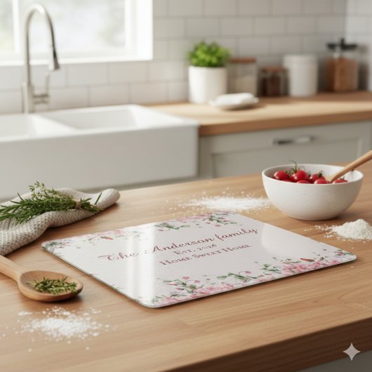 Monogram Schneidebrett