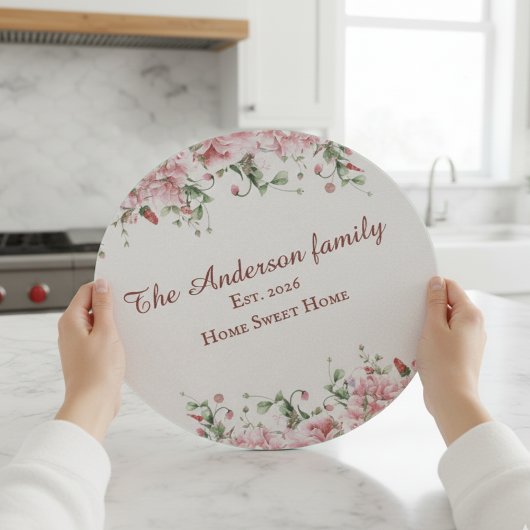 Monogram Schneidebrett