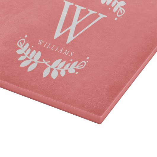 Monogram Schneidebrett (Ecke)