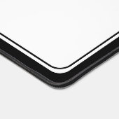 Monogram Schreibtischunterlage (Ecke)