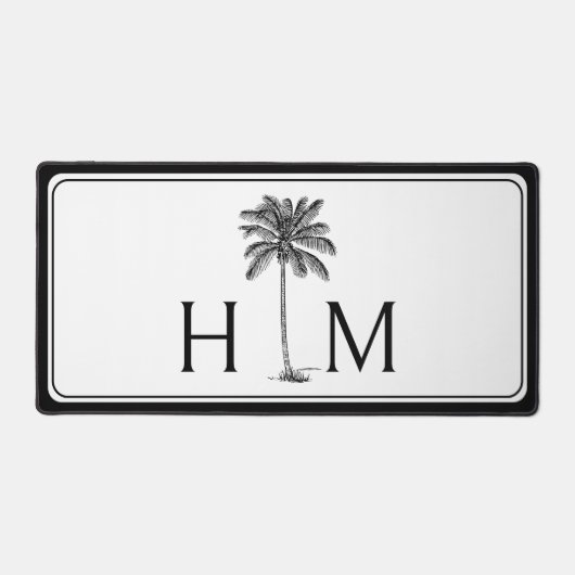 Monogram Schreibtischunterlage (Vorderseite)