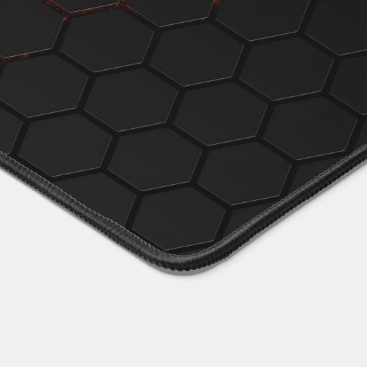 Monogram Schreibtischunterlage (Ecke)