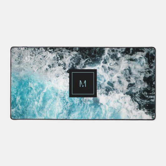 Monogram Schreibtischunterlage (Vorderseite)