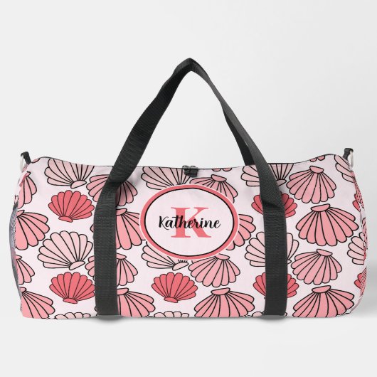 Monogram Seashell Beach Duffle Bag (Rückseite)