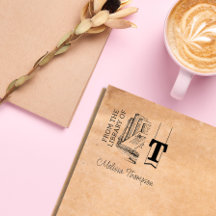 Monogram Self-Inking Book Briefmarke