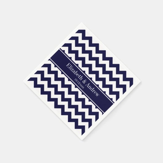 Monogram Serviette (Ecke)