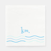 Monogram Serviette (Vorderseite)