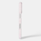 Monogram Shabby Chic border Sweet Pinky Kirsche Case-Mate iPhone Hülle (Rückseite / Rechts)