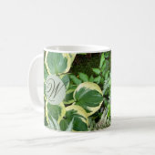 Monogram Shade Garden Fotokaffee Tasse (Vorderseite Links)