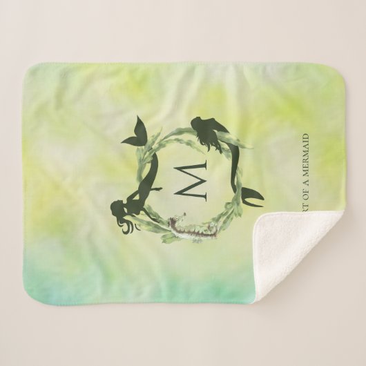 Monogram Sherpadecke (Vorderseite (Horizontal))