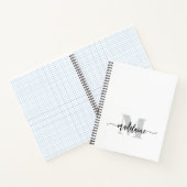 Monogram Silver Black Notizblock (Innenseite)