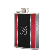 Monogram Silver Mesh and Red Flachmann (Links)