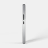 Monogram Silver Metal Glitzer sieht blass aus Samsung Galaxy Hülle (Rechte Seite)