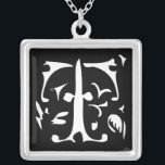Monogram Silver Necklace Versilberte Kette<br><div class="desc">Keepake Necklaces Wählen Sie entweder Silver Plated Gold Finish oder Sterling Silver Unique Personalisiert Custom !st Christmas Gift Wedding Party Necklaces - um die Hintergrundfarbe zu ändern - klicken Sie auf Anpassen - wählen Sie das letzte Tool aus dem Drop-Down-Menü und wählen Sie aus einer der angezeigten Farben oder geben...</div>