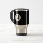 Monogram-Single-Tasse Reisebecher (Vorderseite Links)