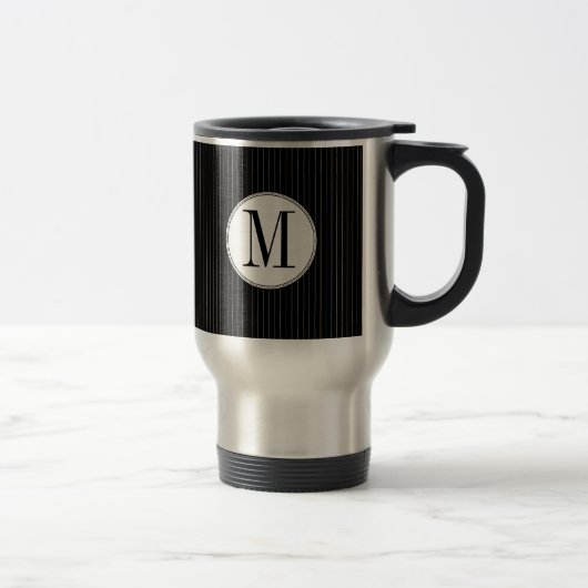 Monogram-Single-Tasse Reisebecher (Rechts)