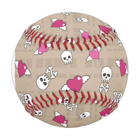 Monogram Skulls Baseball (Vorderseite)