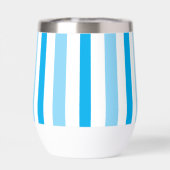 Monogram Sky Blue and White Cabana Stripes (Rückseite)