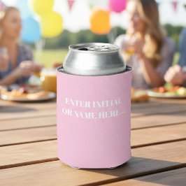 Monogram Slim Can Cooler – Custom Bridesmaid Dosenkühler