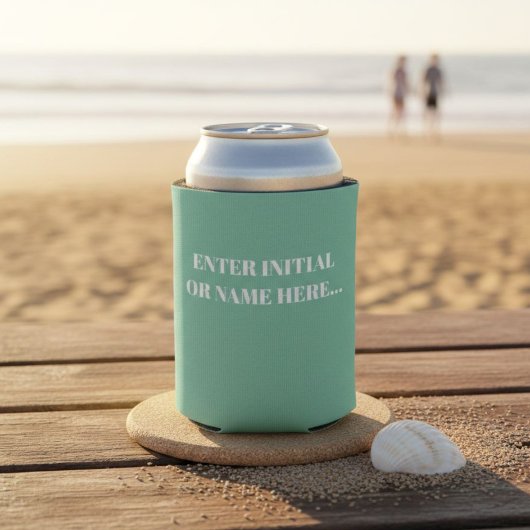 Monogram Slim Can Cooler – Custom Bridesmaid Dosenkühler
