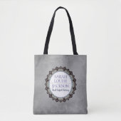 Monogram Smoky Gray Bekleidungsdesigner Tasche (Vorderseite)