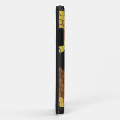 Monogram Snake Brown und Gold Print Case-Mate iPhone Hülle (Hinten/Rechts)