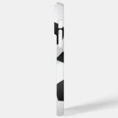 Monogram Soccer Ball iPhone Case (Rückseite / Links)