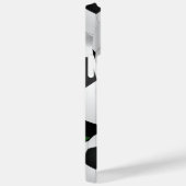 Monogram Soccer Ball iPhone Case (Rückseite / Rechts)