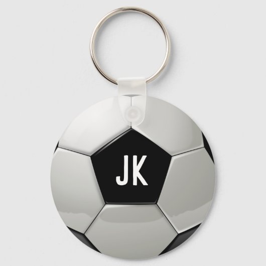 Monogram Soccer Ball Keychain Schlüsselanhänger (Vorderseite)