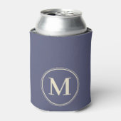Monogram Solid Lavendel Breeze Farbe Dosenkühler (Kanne Vorderseite)
