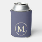 Monogram Solid Lavendel Breeze Farbe Dosenkühler (Kanne Rückseite)