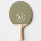 Monogram Solid Sage Meadow Color Tischtennis Schläger (Vorderseite)