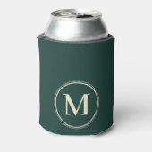 Monogram Solid Salbeigrün Dosenkühler (Kanne Rückseite)