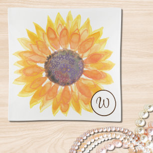 Monogram Sonnenblume Dekoschale