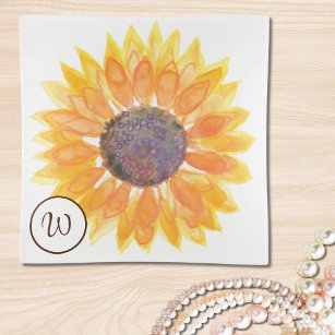 Monogram Sonnenblume Dekoschale