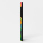Monogram Sonnenblumen Artwork Case-Mate iPhone Hülle (Hinten/Links)
