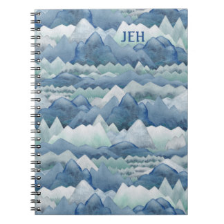 Monogram Spiral Notebook Notizblock