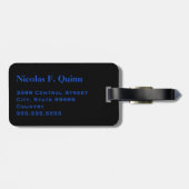 Monogram Sports Golf T-Shirts Gepäcktransport Gepäckanhänger (Rückseite horizontal)