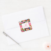 Monogram Sprinkler Stickers (Umschlag)