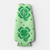 Monogram St Patricks Day Flasche Cooler Flaschenkühler (Vorderseite)