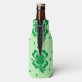 Monogram St Patricks Day Flasche Cooler Flaschenkühler (Flasche Rückseite)