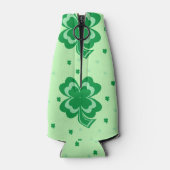 Monogram St Patricks Day Flasche Cooler Flaschenkühler (Rückseite)