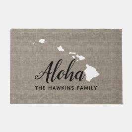 Monogram Staat Doormat der Hawaii-Familie Fußmatte