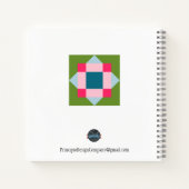 Monogram Stall Quilt Rezept Buch (Rückseite)