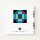 Monogram Stall Quilt Rezept Buch (Rückseite)